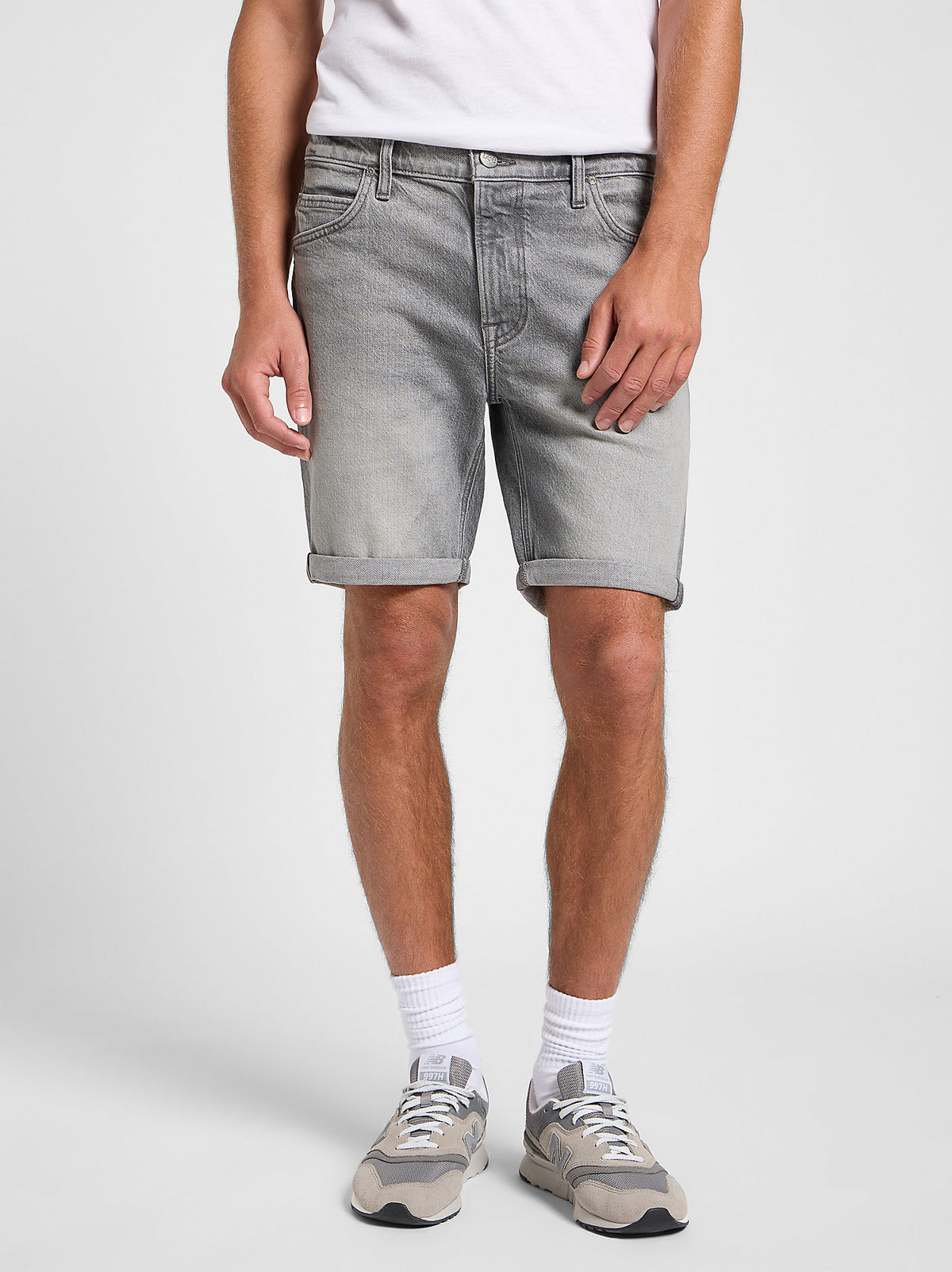 Lee Męskie Spodenki Jeansowe Rider Short Brody 112363904