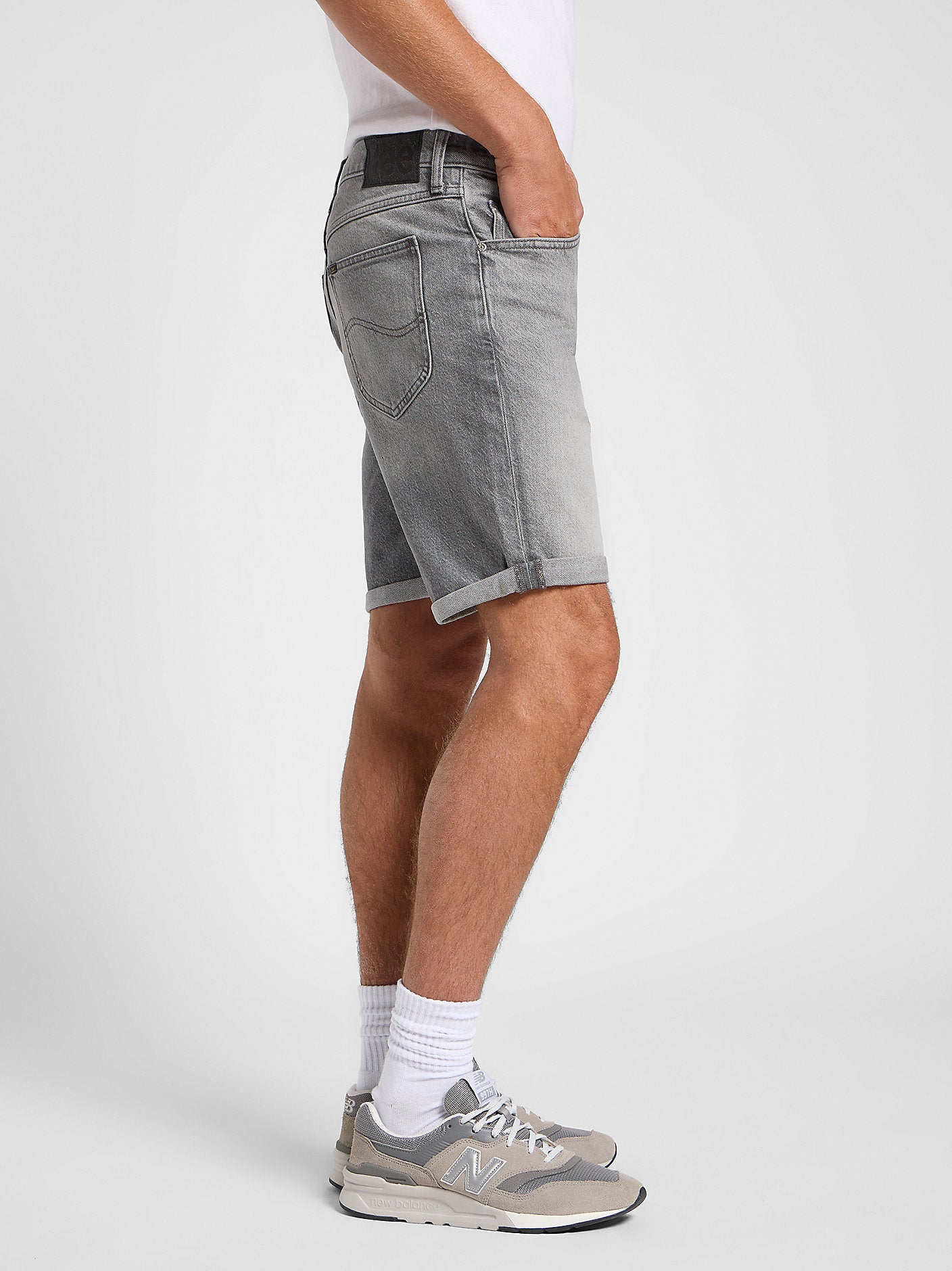 Lee Męskie Spodenki Jeansowe Rider Short Brody 112363904