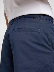 LEE MĘSKIE SPODENKI MATERIAŁOWE LEE RELAXED CHINO SHORT DEEP NAVY 112363934
