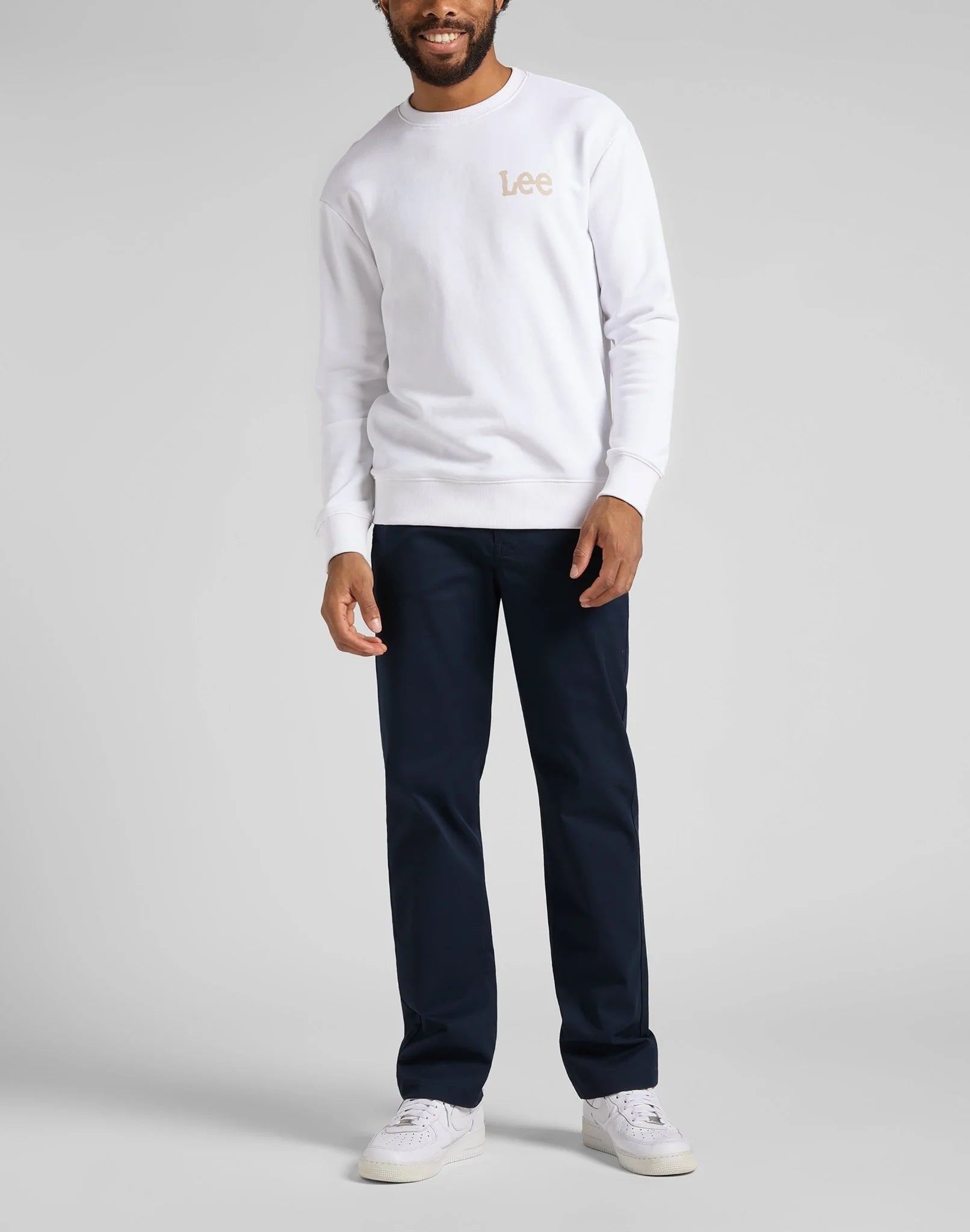 Męskie Spodnie Lee Chino Regular Chino Deep Navy 112145530