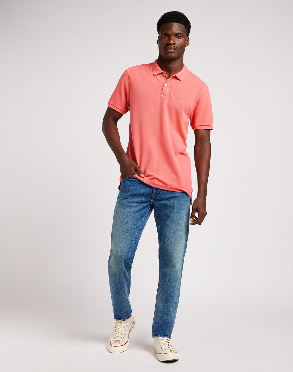 Męskie Spodnie Jeansowe Lee Daren Zip Fly Arizona Sky  112349326 L707016061