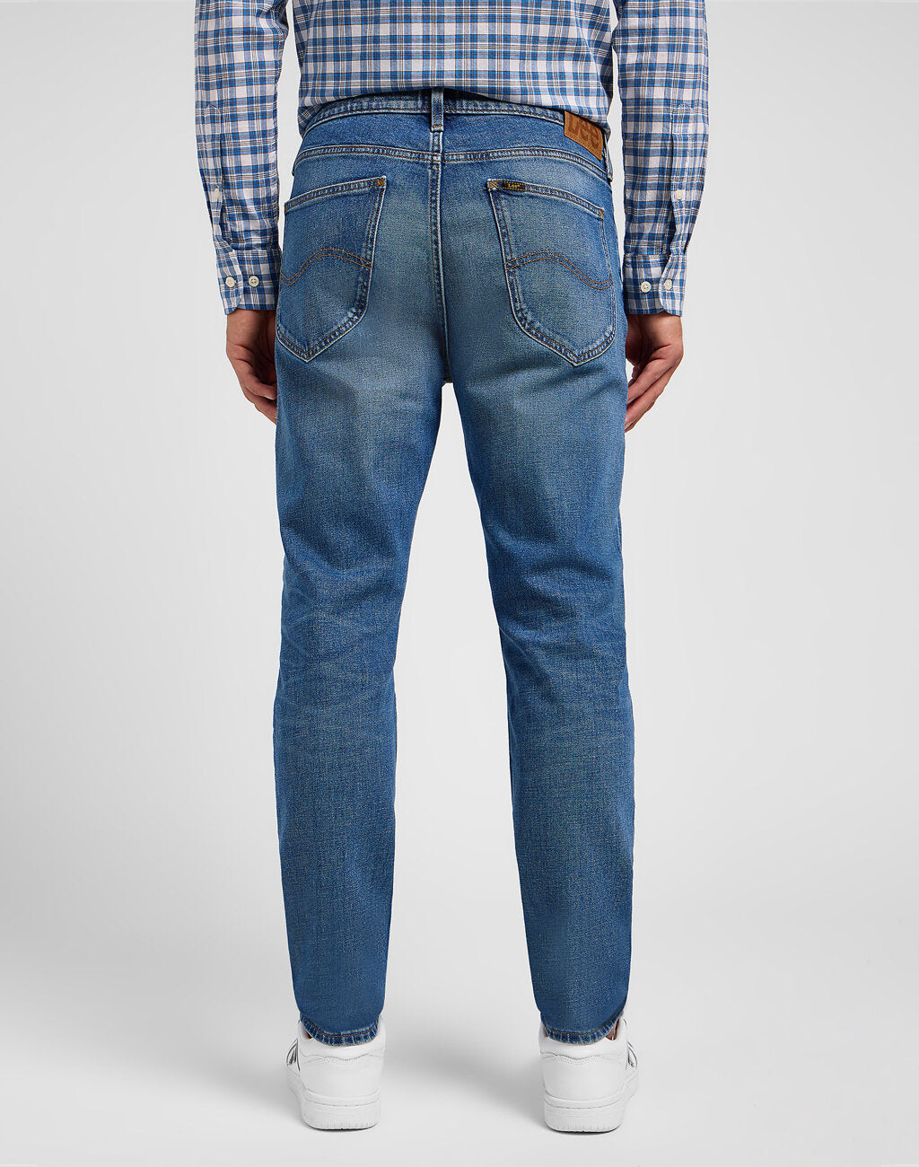 Męskie Spodnie Jeansowe Lee Austin Indigo Walk  112349213 L733007774