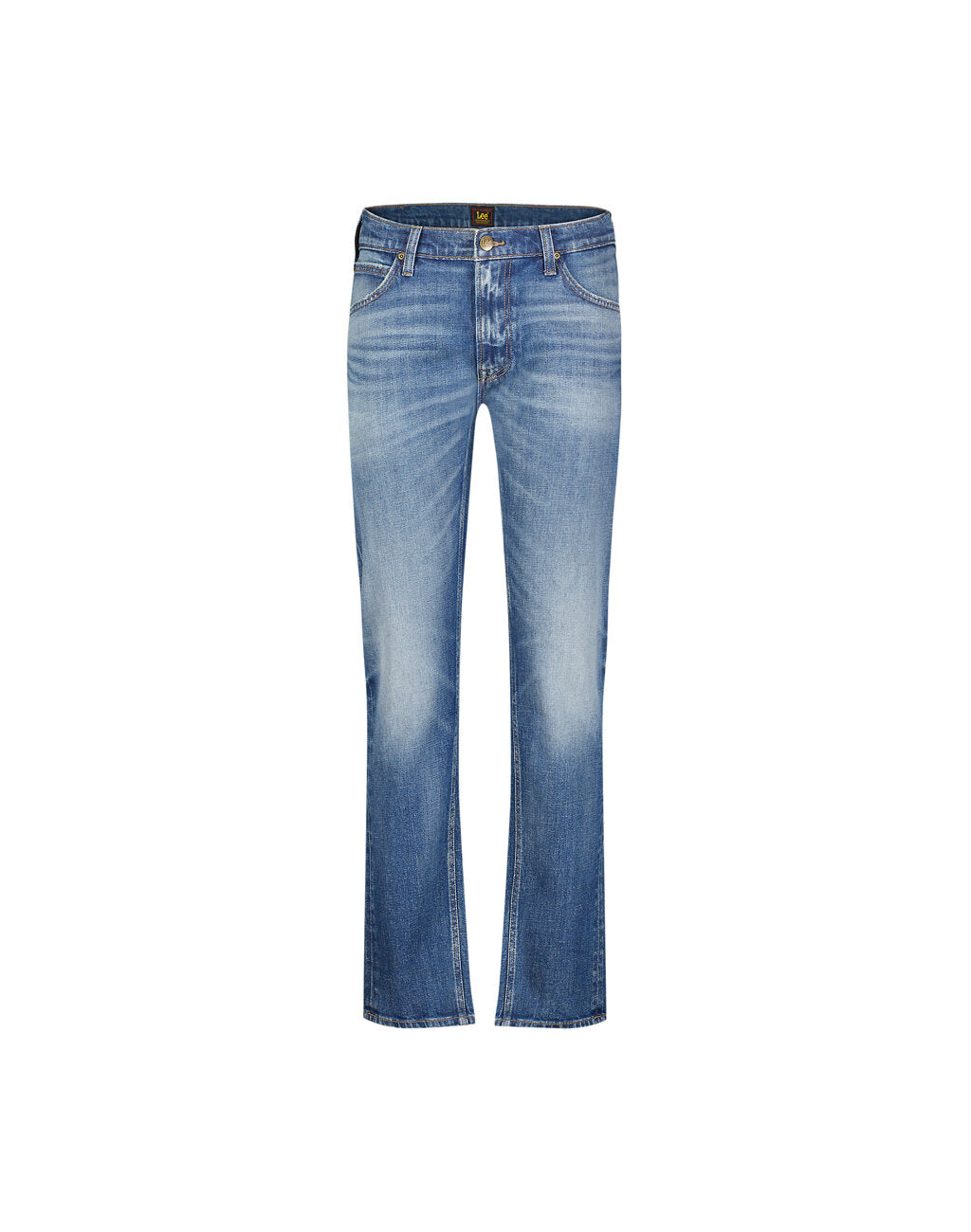 Męskie Spodnie Jeansowe Lee Daren Zip Fly Rising Tide  112355866 L707008606