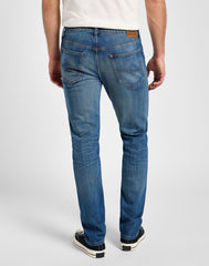 Męskie Spodnie Jeansowe Lee Daren Zip Fly Rising Tide  112355866 L707008606