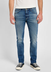 Męskie Spodnie Jeansowe Lee Daren Zip Fly Rising Tide  112355866 L707008606