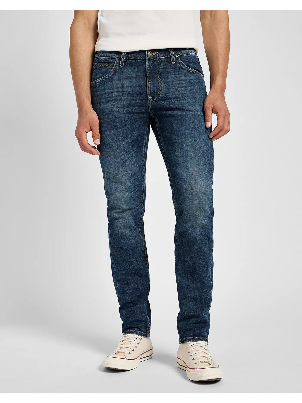 Męskie Spodnie Jeansowe Lee Daren Zip Fly Voyage  112355906 L707008613
