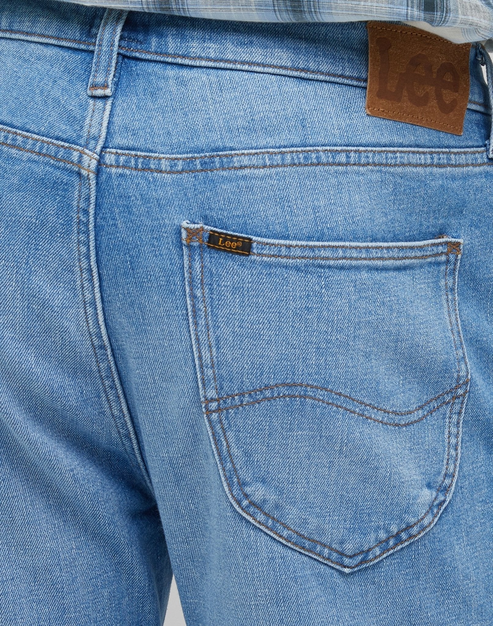 Męskie Spodnie Jeansowe Lee Austin Union City Worn In 112331747