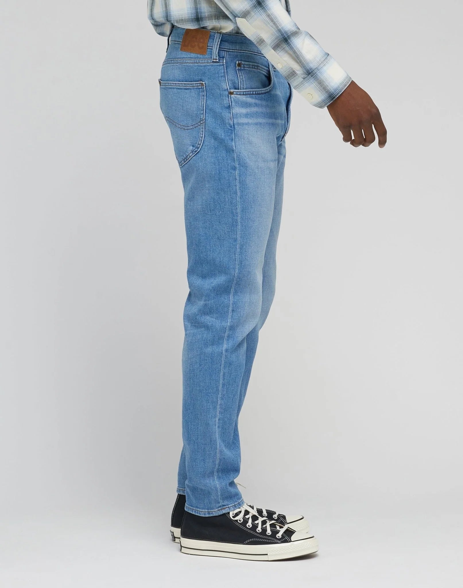 Męskie Spodnie Jeansowe Lee Austin Union City Worn In 112331747
