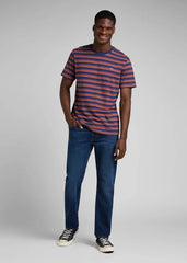 Męskie Spodnie Jeansowe Lee Daren Zip Fly Dark Hunt 112339067