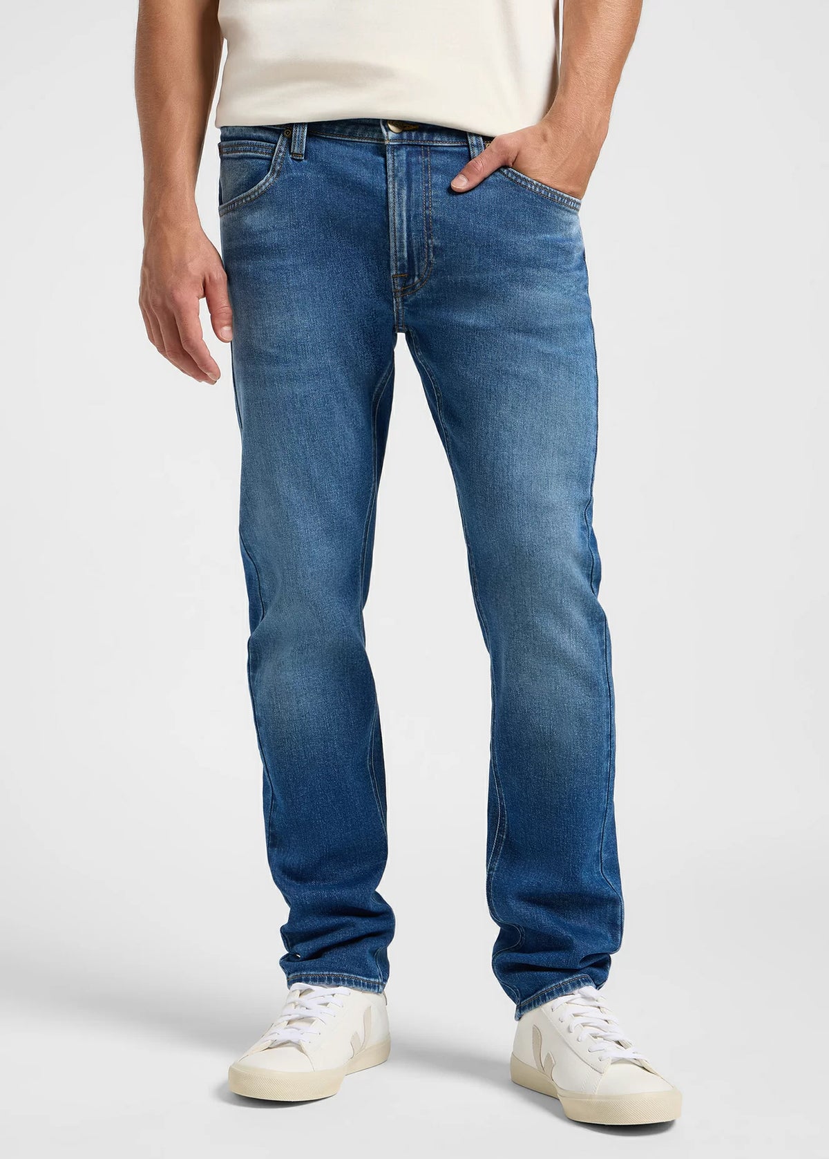 LEE MĘSKIE SPODNIE JEANSOWE LEE DAREN ZIP FLY GROVE 112363710