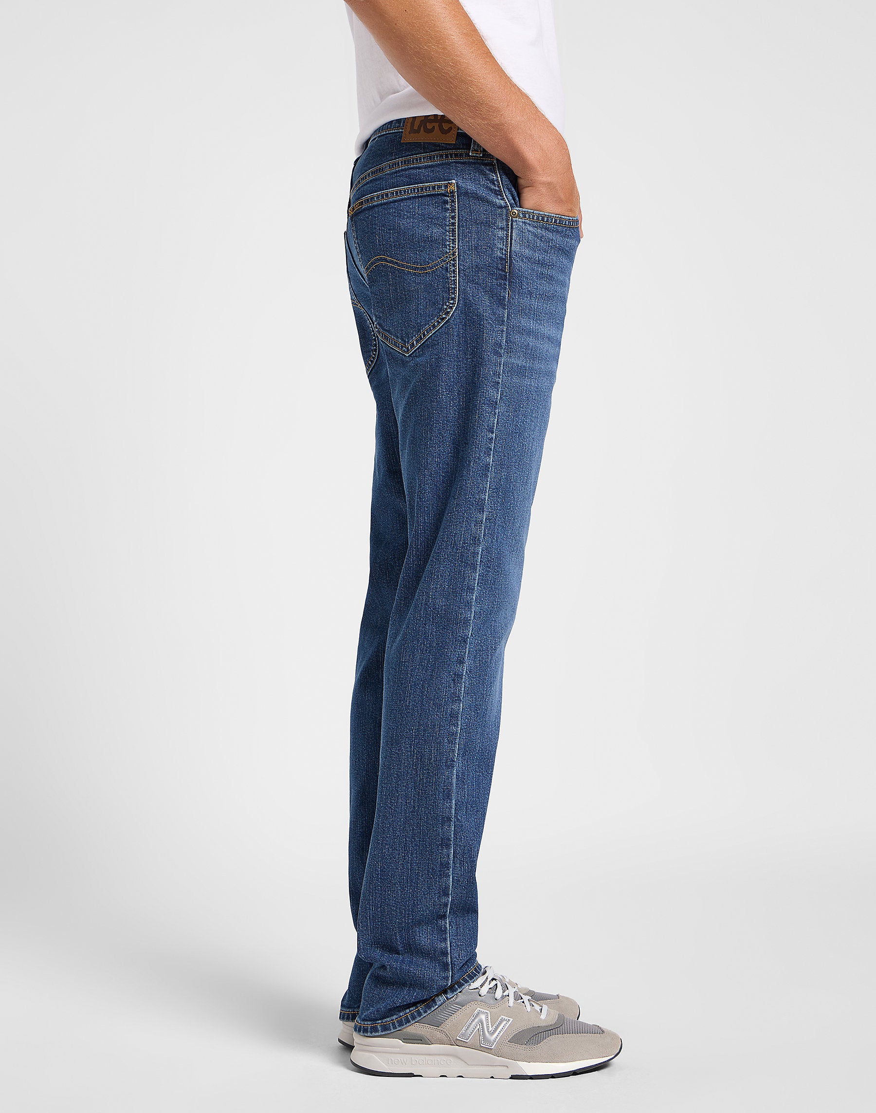 LEE MĘSKIE SPODNIE JEANSOWE LEE DAREN ZIP FLY INDIGO SIGHT 112365751