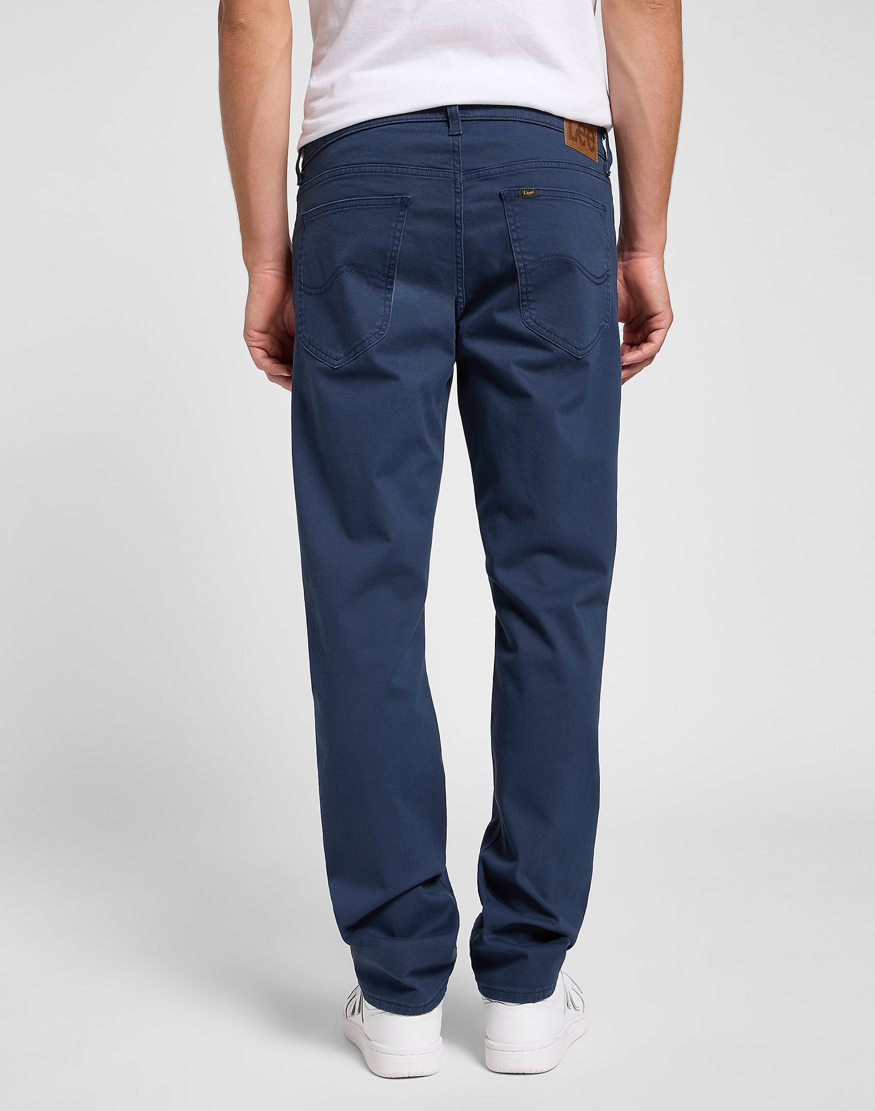 Lee Męskie Spodnie Jeansowe Daren Zip Fly Mood Indigo 112363714