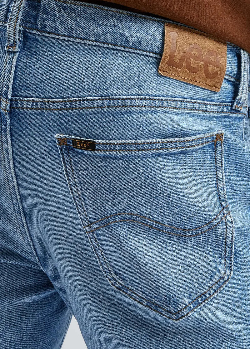 Męskie Spodnie Jeansowe Lee Daren Zip Fly Powder 112328476