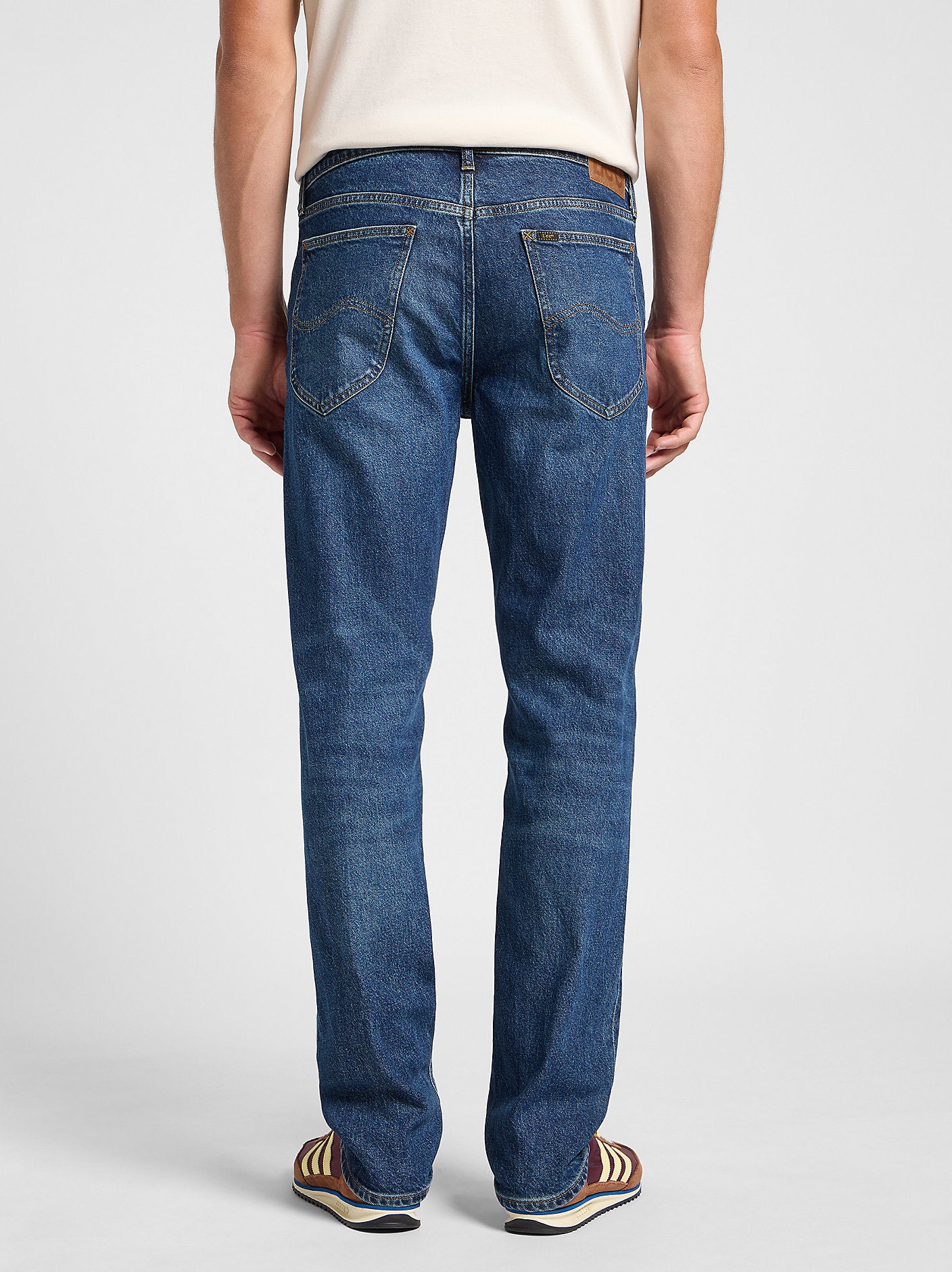 Męskie Spodnie Jeansowe Lee Daren Zip Fly Reign 112363962
