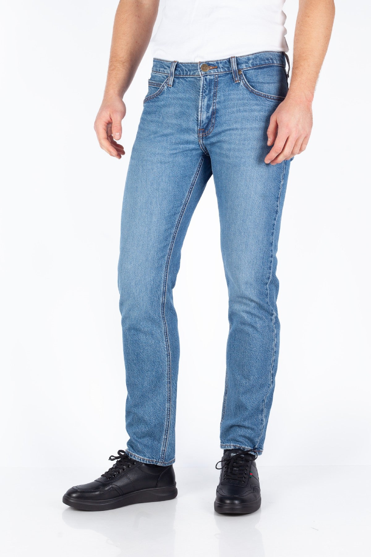 LEE MĘSKIE SPODNIE JEANSOWE LEE DAREN ZIP FLY WOODLAND 112356557