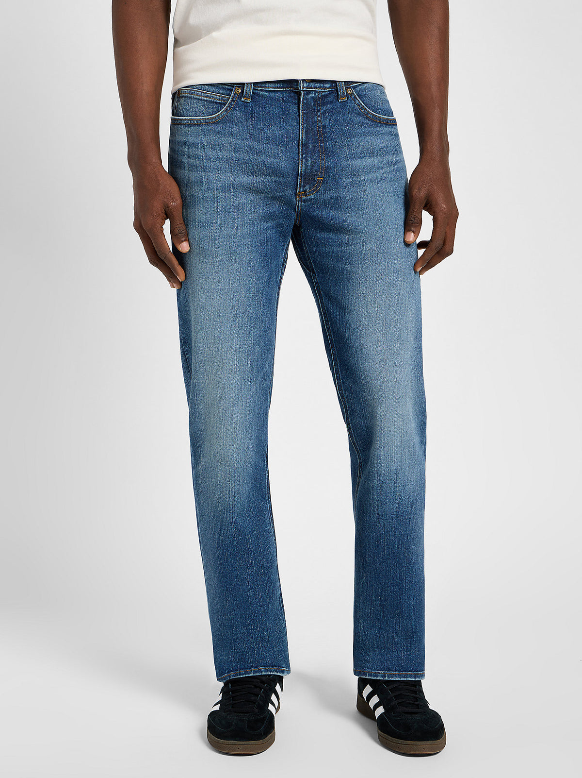 LEE MĘSKIE SPODNIE JEANSOWE LEE LEE X STRAIGHT CARZI 112358000
