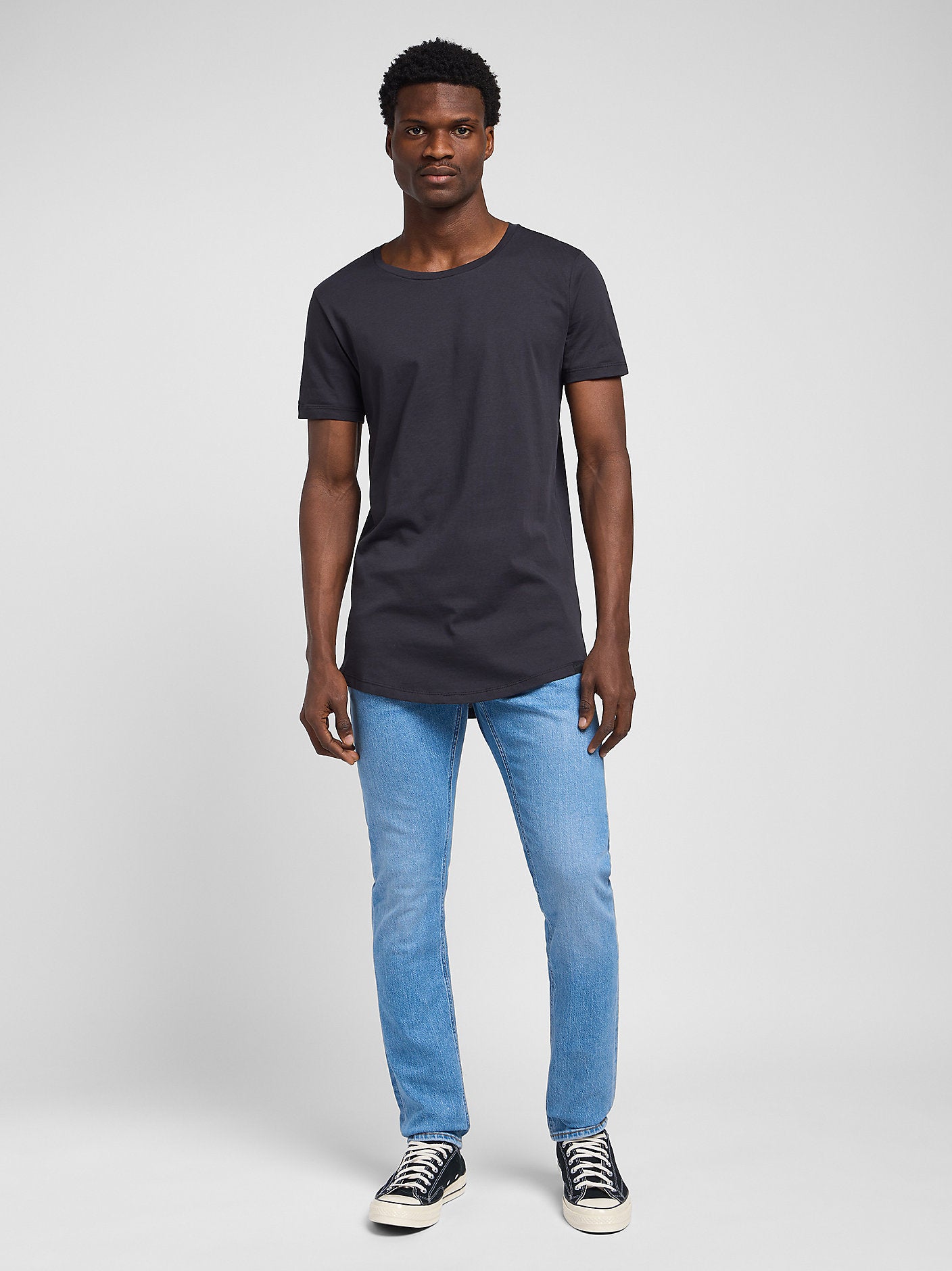 Męskie Spodnie Jeansowe Lee Luke Working Man Worn 112331740