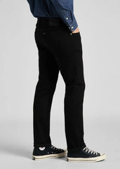 Męskie Spodnie Jeansowe Lee Rider Clean Black 112140635