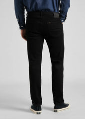 Męskie Spodnie Jeansowe Lee Rider Clean Black 112140635