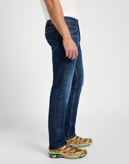 Męskie Spodnie Jeansowe Lee Rider Midnight Blue 112355792 L701008593