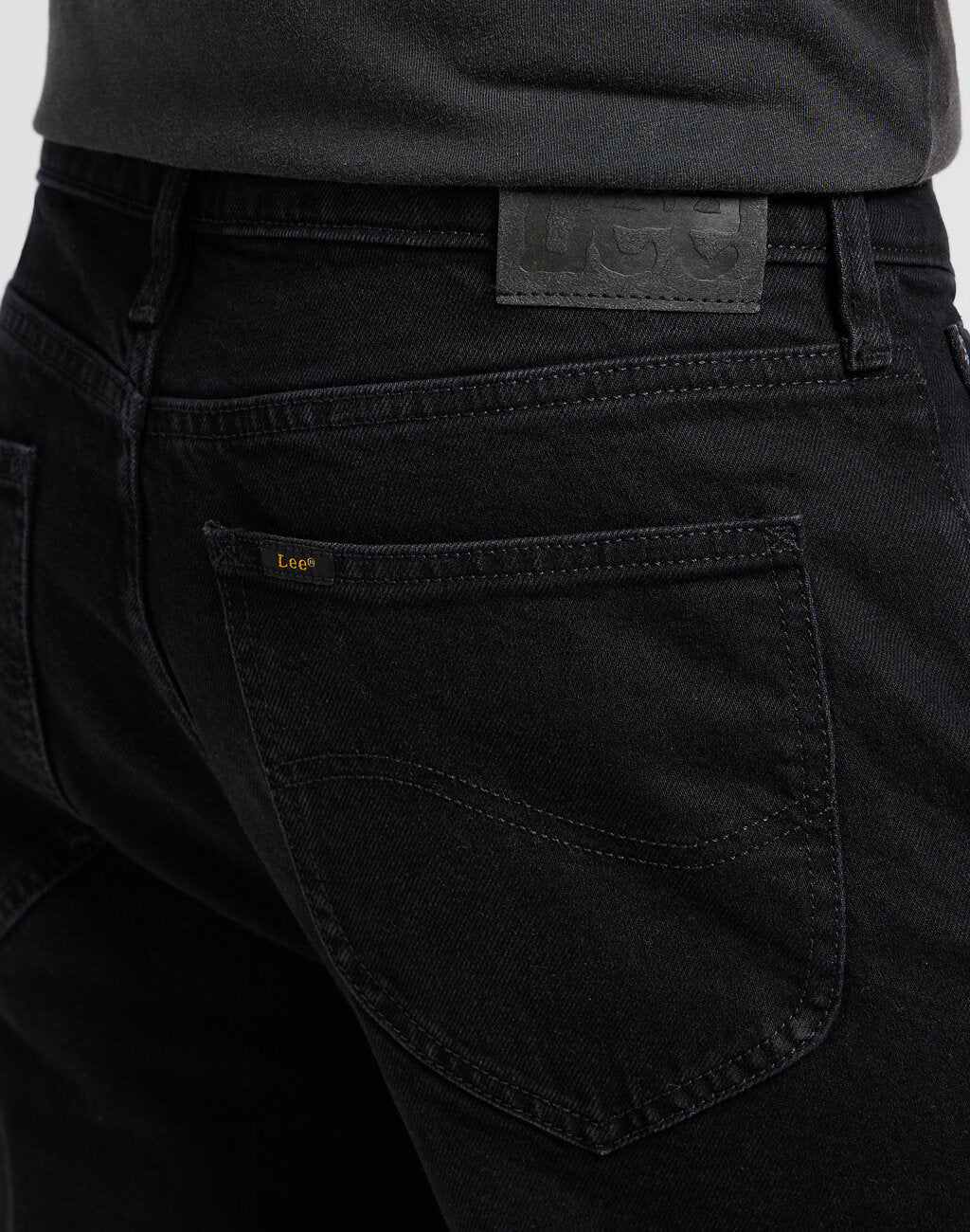 LEE MĘSKIE SPODNIE JEANSOWE WEST BLACK RINSE 112345392 L70W014054