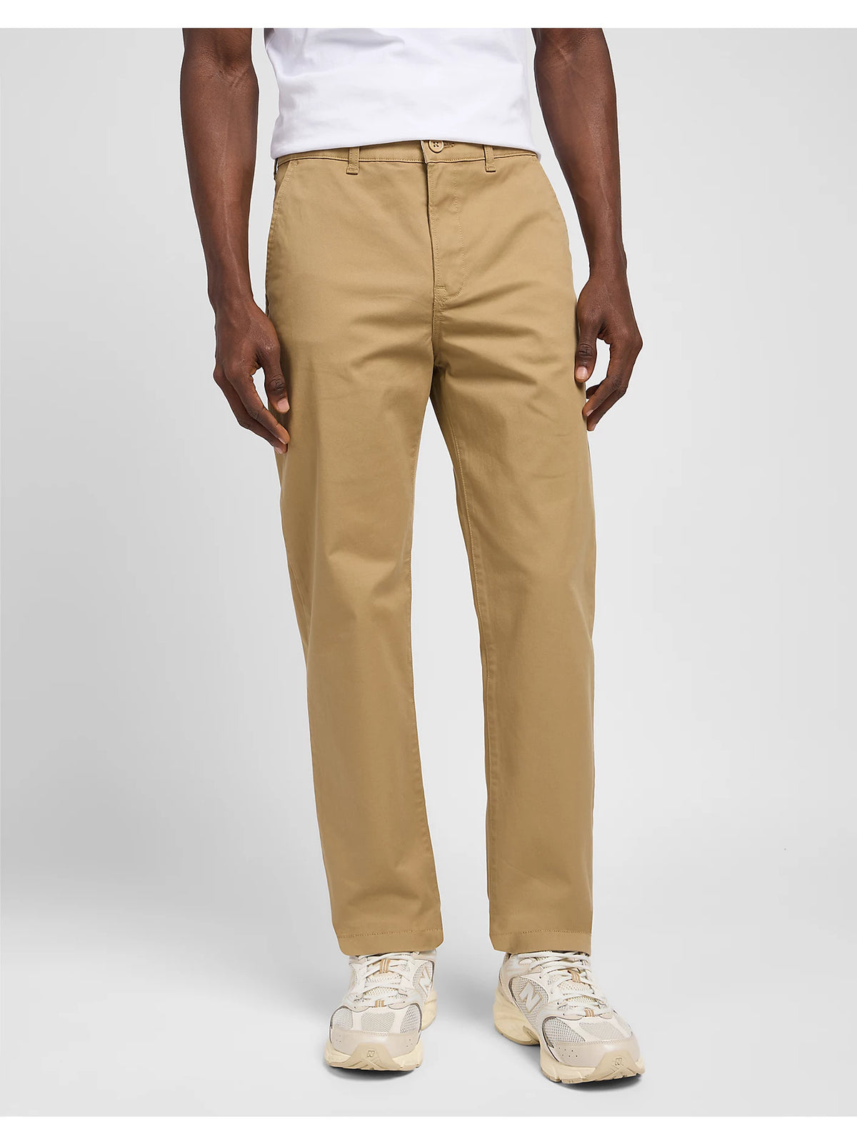 Męskie Spodnie Materiałowe Lee Regular Chino Clay L71FTY60 112145529