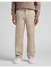 Męskie Spodnie Materiałowe Lee Relaxed Chino Stone L70XTY58 112145506