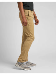 Męskie Spodnie Materiałowe Lee Slim Chino Clay L71LTY60 112324935