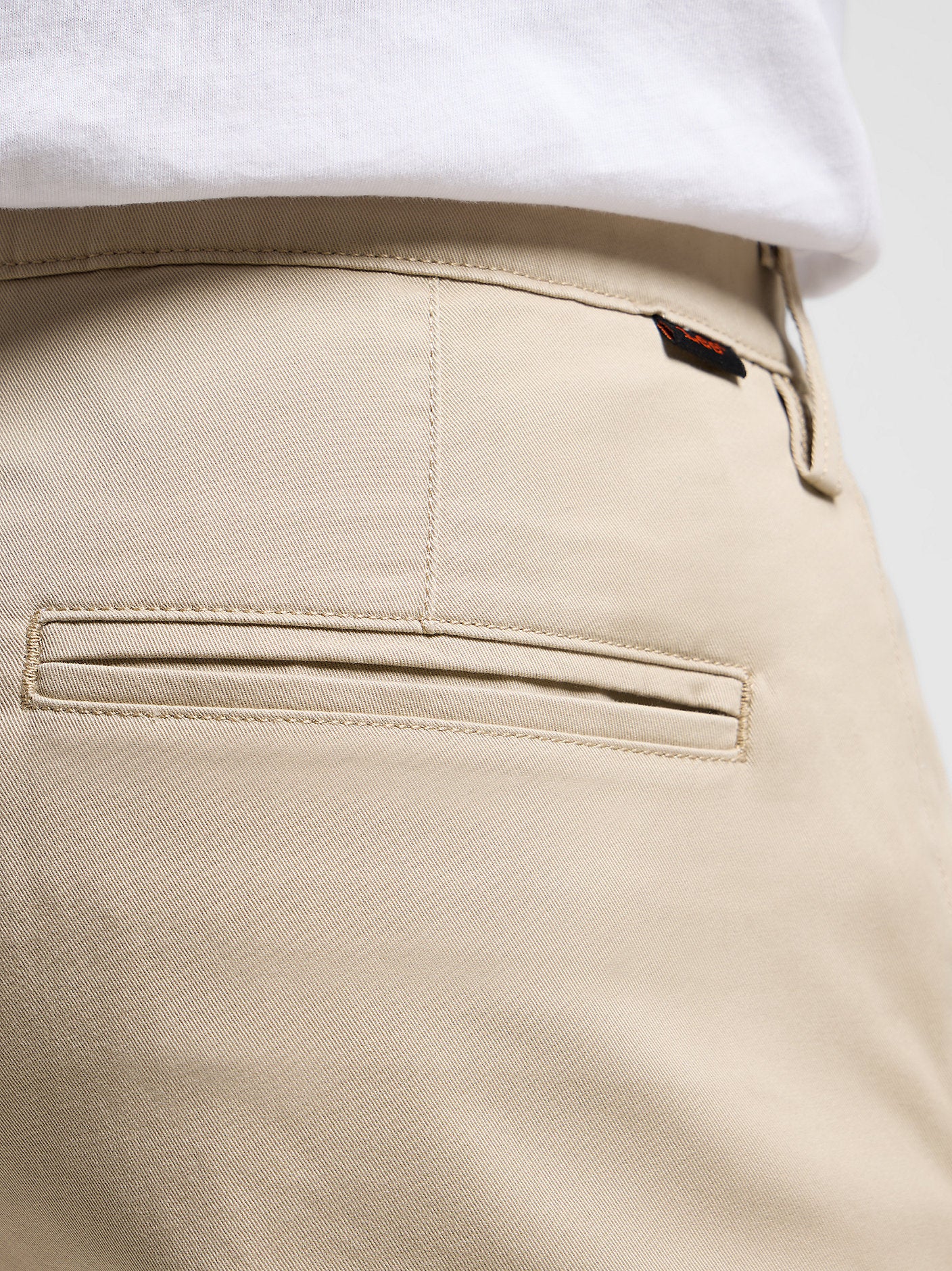 Męskie Spodnie Materiałowe Lee Slim Chino Stone 112342927