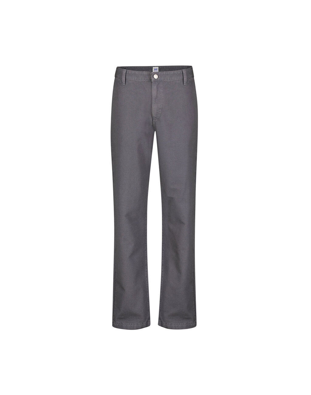 LEE MĘSKIE SPODNIE MATERIAŁOWE RELAXED WORKWEAR CHINO DARK MUTE GRAY 112355785 L78K008531