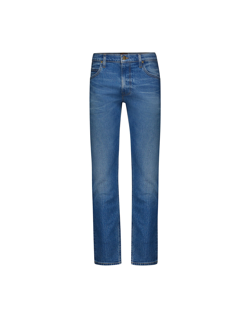 Męskie Spodnie Jeansowe Lee Rider Indigo Vintage 112346321 L701015994