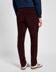 Męskie Spodnie Sztruksowe Lee Slim Chino Velvet Beet 112355773 L71l014782