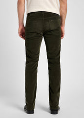 LEE MĘSKIE SPODNIE SZTRUKSOWE SZTRUKS DAREN ZIP FLY OLIVE NIGHT 112355816 L707016192