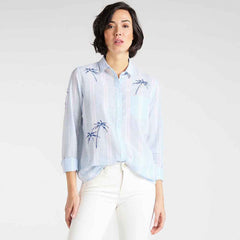 LEE ONE POCKET SHIRT DAMSKA KOSZULA SKY BLUE L45TIMNR 112110555