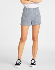 LEE PATCHPOCKET SHORT DAMSKIE SZORTY JEANSOWE L30RIWLX 112106588