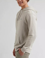 Lee Plain Hoodie Męska Bluza Foggy Gray L80YFWA14 112331441