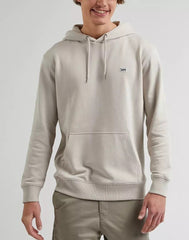Lee Plain Hoodie Męska Bluza Foggy Gray L80YFWA14 112331441