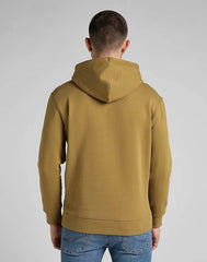 Bluza Klasyczna Męska Lee Plain Hoodie Logo Kaptur Ammonite L80YRY85 112321576