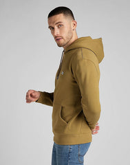 Bluza Klasyczna Męska Lee Plain Hoodie Logo Kaptur Ammonite L80YRY85 112321576
