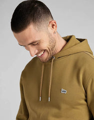 Bluza Klasyczna Męska Lee Plain Hoodie Logo Kaptur Ammonite L80YRY85 112321576