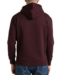 LEE PLAIN HOODIE MĘSKA BLUZA Z KAPTUREM LOGO VELVET BEET L80YRY74 112321575