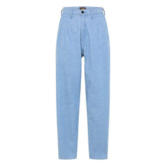 LEE PLEATED STELLA TAPER DAMSKIE SPODNIE JEANSOWE JEANSY LIGHT LINNEN L30VNBYK 112106839