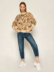 LEE POCKET SWEATSHIRT DAMSKA BLUZA BEZ KAPTURA BLEACHED SAND L53ZTXO