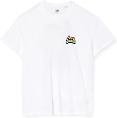 LEE PRIDE TEE CHEST GRAP MĘSKI T-SHIRT WHITE L63GFE12 112140448