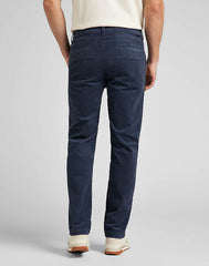LEE REGULAR CHINO MĘSKIE SPODNIE SZTRUKSOWE SZTRUKS MOOD INDIGO L71FQE50 112321615