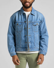 LEE RELAXED RIDER JACKET LT MĘSKA KURTKA JEANSOWA WORN BOLTON L86YOMVW 112145639