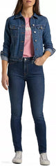 LEE RIDER JACKET DAMSKA KURTKA JEANSOWA MID STONE L54MJLVK 112112823