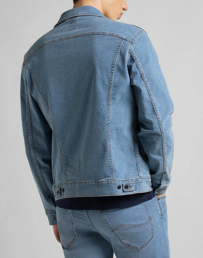 LEE RIDER JACKET MĘSKA KURTKA JEANSOWA LIGHT WORN L89ZSQXN 112145656