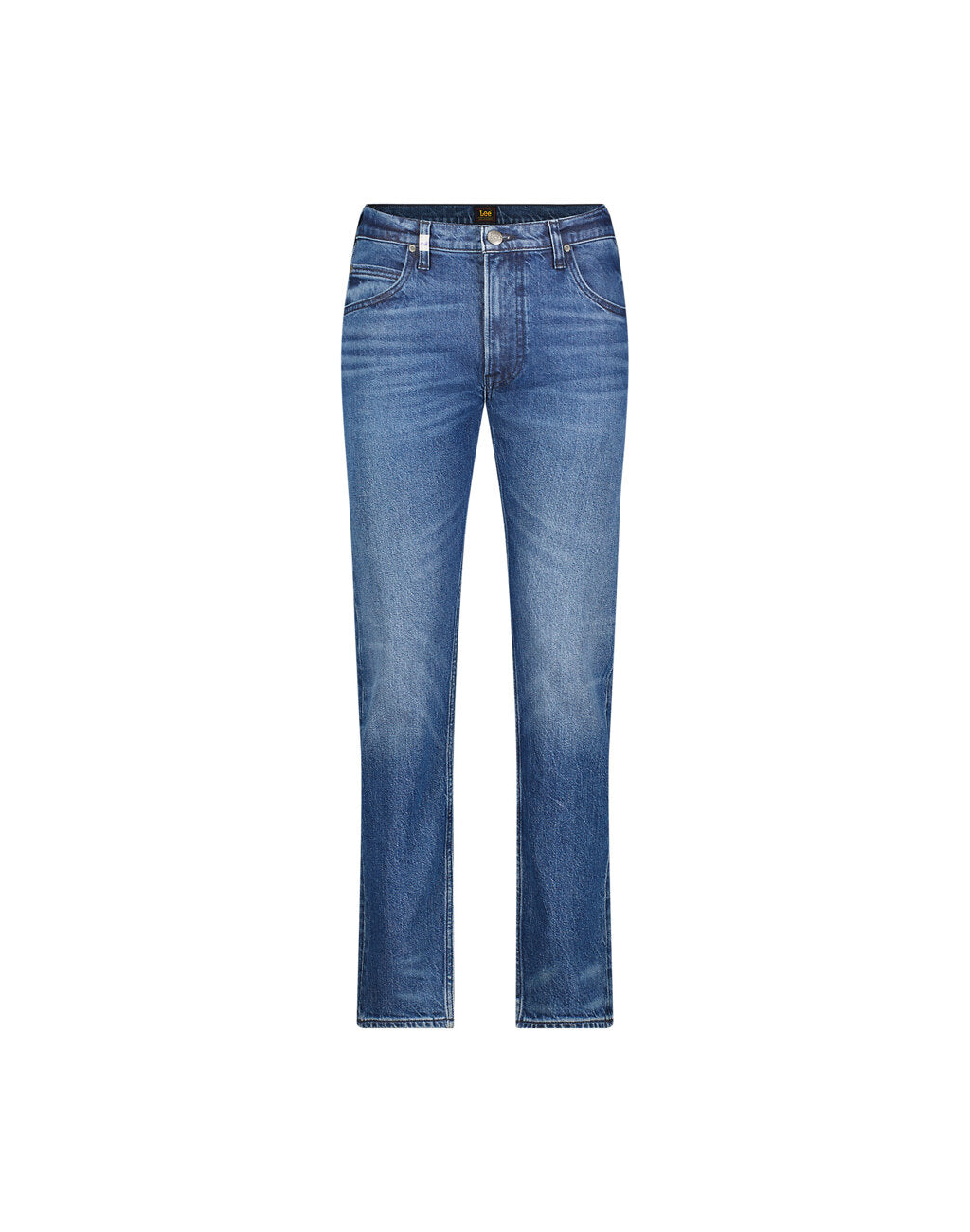 Lee Męskie Spodnie Jeansowe Rider Blue Abyss 112355794 L701008561