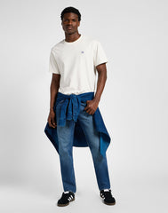 Lee Męskie Spodnie Jeansowe Rider Blue Abyss 112355794 L701008561
